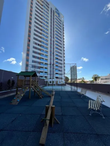 Vendo este apartamento no Reserva Capim Macio: 3 quartos, 1 suíte, 79m2, garagem 2 carros.