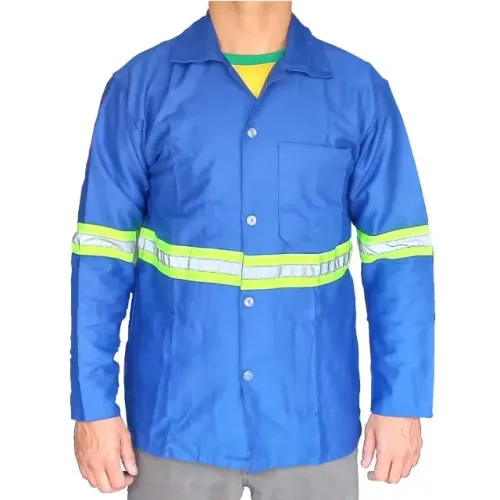 JALECO COM FAIXA REFLETIVA