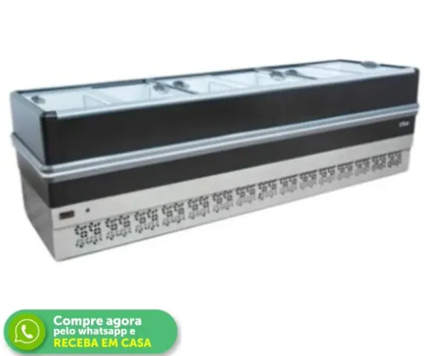 Ilha de Congelados 3M Preta Polar 220v