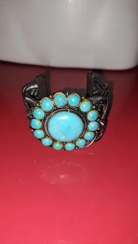 Bracelete boho azul