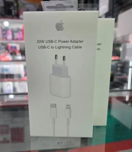 Carregador 20W USB-C + Cabo USB-C para Lightning