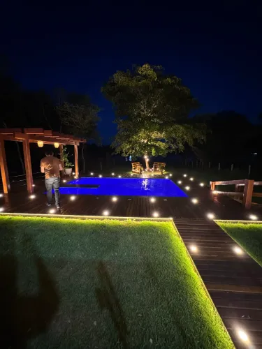 Vendo chácara beira lago em luzimangues 