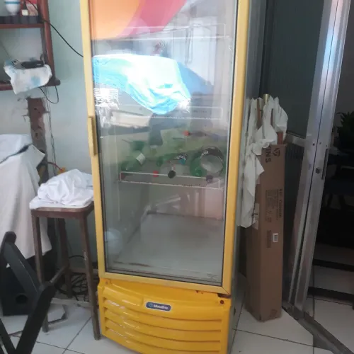 Vitrine Freezer Metal Frio Top.