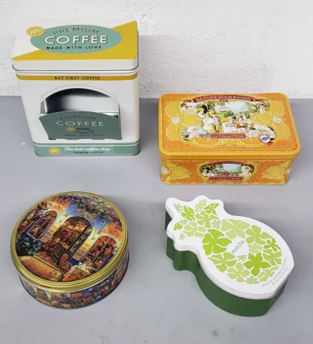 Latas Colecionáveis de biscoito