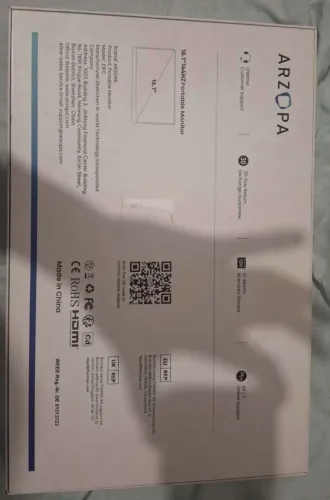 MONITOR ARZOPA 144hz 16.1