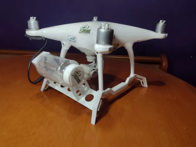 Dispersor de Trichogrammas para drones Phanton DJI, 3 e 4