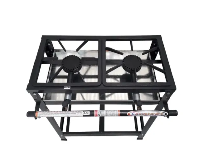 Fogão Industrial 2 Bocas Itajobi Alta Pressão + Kit Mangueira