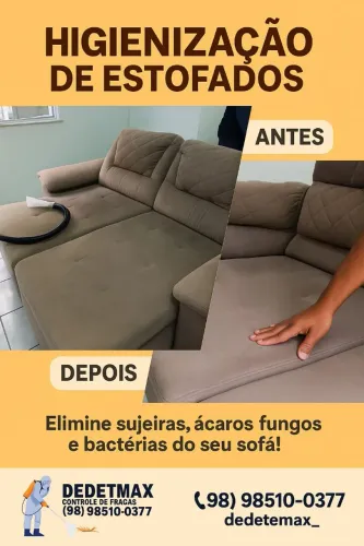 HIGIENIZAÇÃO DE SOFÁS