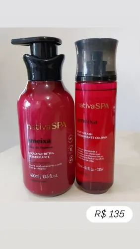 Kit Nativa SPA Ameixa - Loção + Body Splash