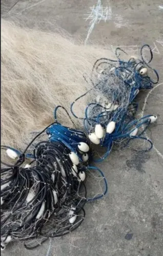 Rede de pesca malha 10 feiticeira 