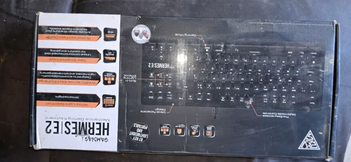 Teclado Gamer Mecânico GAMDIAS HERMES E2 ( Lacrado)