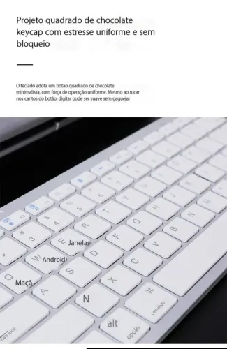 Teclado bk3001 para Android, windows e mac!