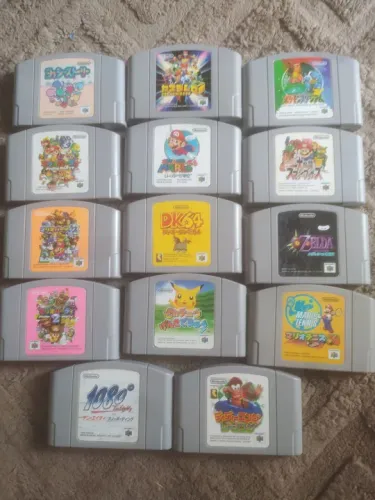 jogos Nintendo 64 JP - Diversos Títulos