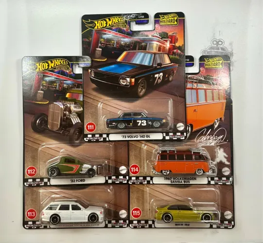 Hot Wheels Boulevard - Coleção Completa