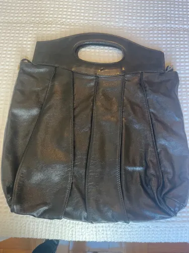 Bolsa em couro legítimo retrô