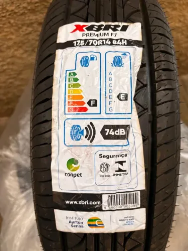 Pneu 175 70 14 novo Importado Premium 7 Hyundai Hb20