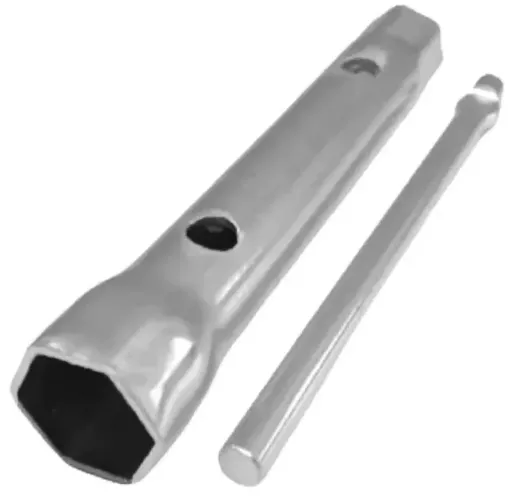 Chave De Vela Ponta Dupla Sextavada 16mm E 21mm 20 cm