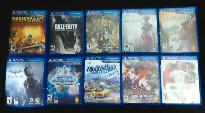 Jogos PS Vita Originais com Caixa
