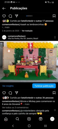Desapego de Festas 