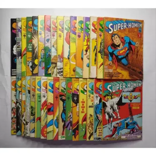 Quadrinhos Super-Homem 1 a 147 Completo Editora Abril 1984 Excelentes Superman
