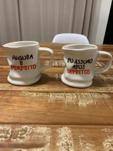 Xícaras modernas