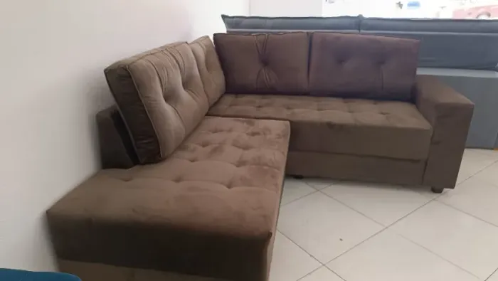 Sofá de canto novo
