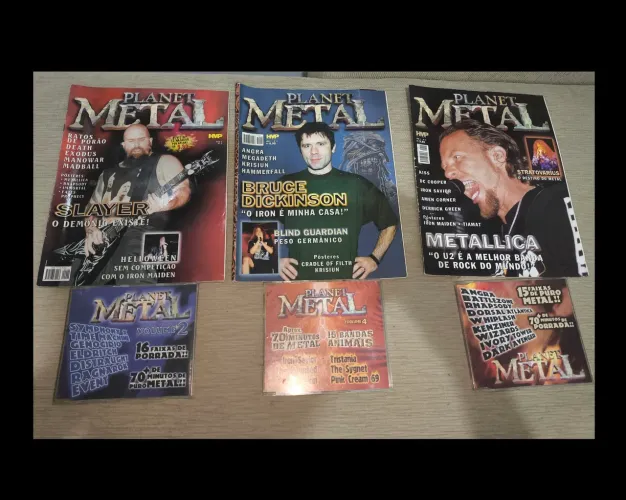 Revistas planet metal