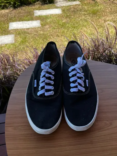 Tênis original Vans preta tamanho 40