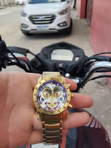 Relógio Bvlgari Joker Dourado