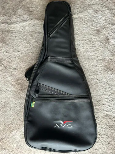 Capa Bag AVS Executive Couro Sintético para Violão Guitarra Baixo