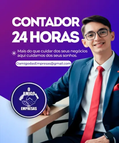 Contador 24 horas (Regularize sua empresa hoje mesmo! Atendimento imediato)