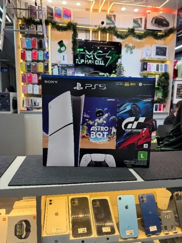 PS5 Slim, Mídia Digital, Lacrado