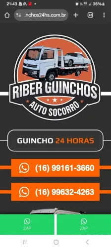 Serviços em Guinchos Ribeirão Preto-SP