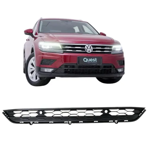 Grade Dianteira Inferior Tiguan 1.4 2018 A 2020 Original 