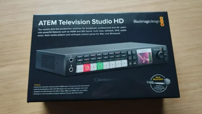 BLACKMAGIC DESIGN ATEM TELEVISION STUDIO HD PRONTA