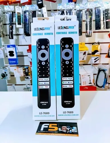 Controle TCL (acompanha pilhas)