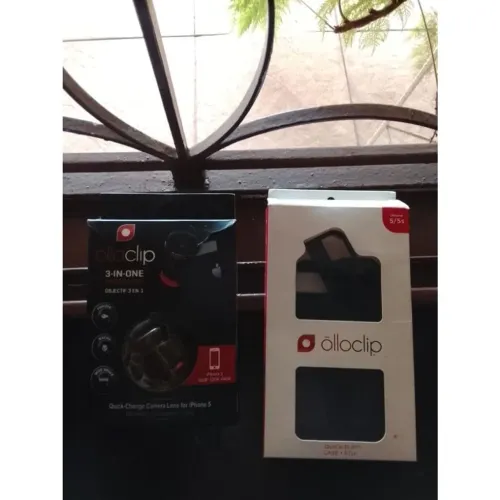 Kit Olloclip - Case Quick-Flip + Lente Fisheye / Macro / Wide-Angle for iPhone 5/5S/SE