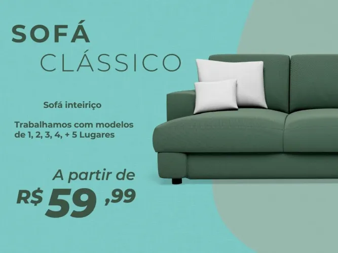 Limpeza e Higienização de Estofados LIMP