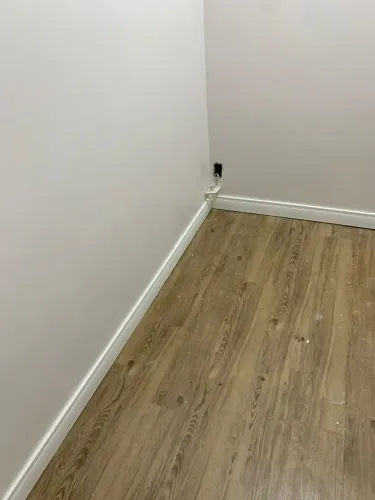 Instalação de rodapé