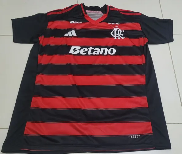 Camisa Flamengo Adidas #8 - Saul tam. EXG
