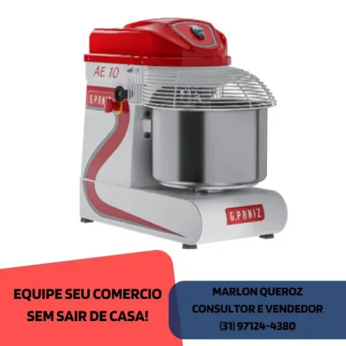 Amassadeira Espiral 15KG G-Paniz Nova