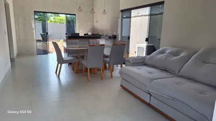 Casa Nova 84,5 m² , terr-360m²-3/4(1suite) En. Solar -R$ 549 mil- Arso 103 Sul- Financia