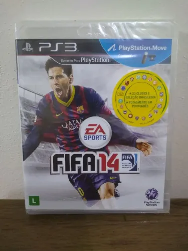 JOGO FIFA 2014 NOVO/LACRADO PARA CONSOLE PS3 