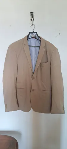 Terno Blazer Bege Masculino Preston Field tamanho G