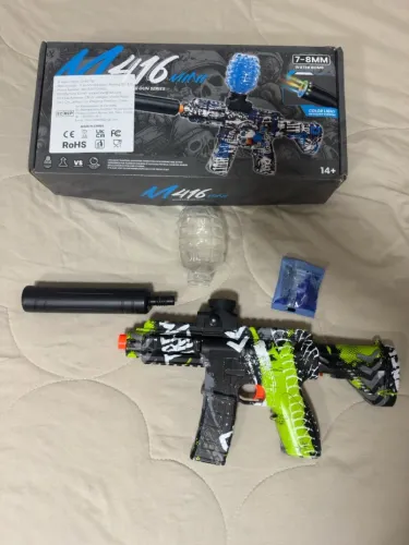 Brinquedo de gel, recarregavel