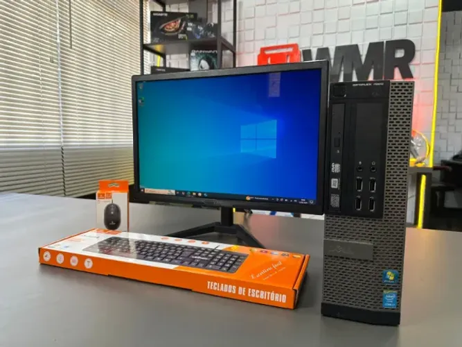 Computador Completo Intel Core i7 + Monitor + teclado e mouse ideal para edição