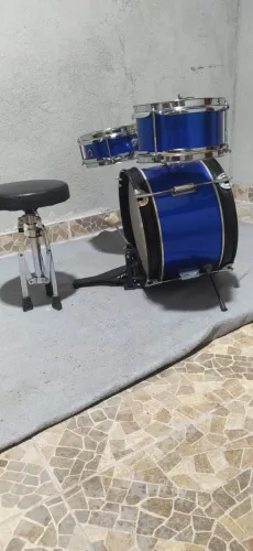 Bateria Musical Infantil Semi Profissional 