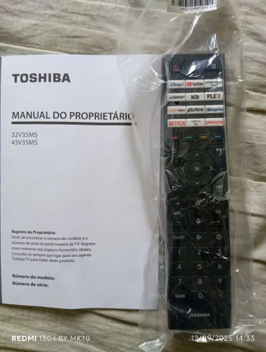 Controle remoto original com pezinhos