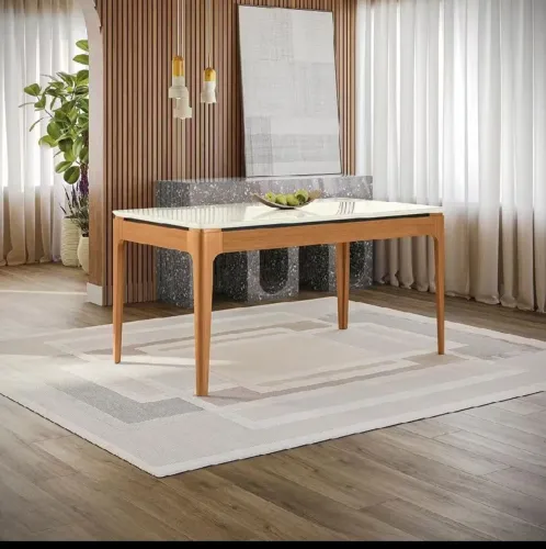 Mesa de madeira Kapsberg