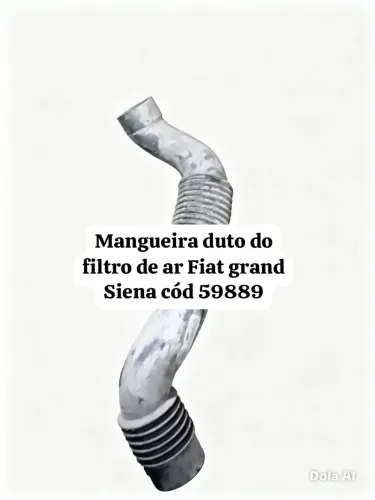 Mangueira do duto do filtro de ar Grand siena